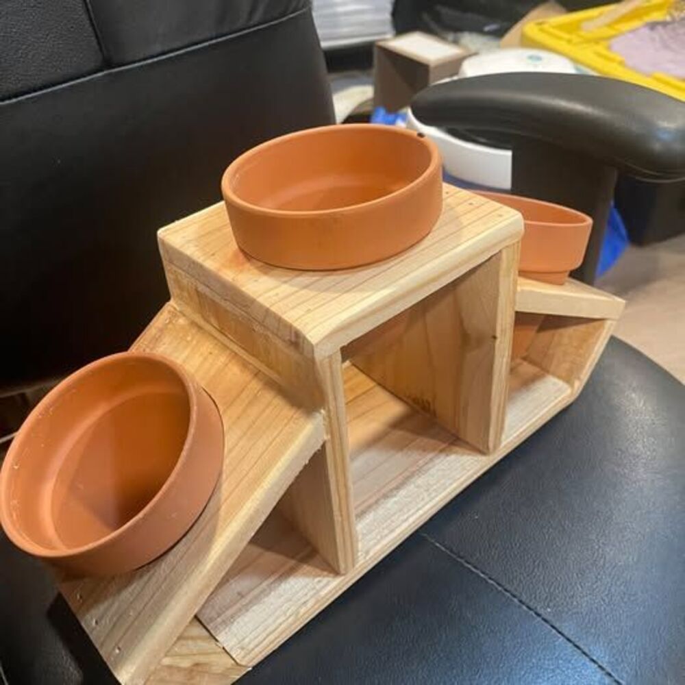 Homemade Cedar Table Top Planter